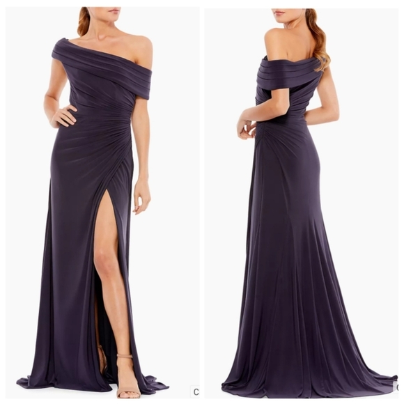 Mac Duggal Drapped Dress - Picture 1 of 8